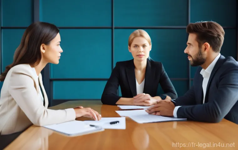 법률자문가의 경력 개발 체크리스트 - **Prompt:** A determined and empathetic male environmental lawyer in his early 40s, wearing a well-t...