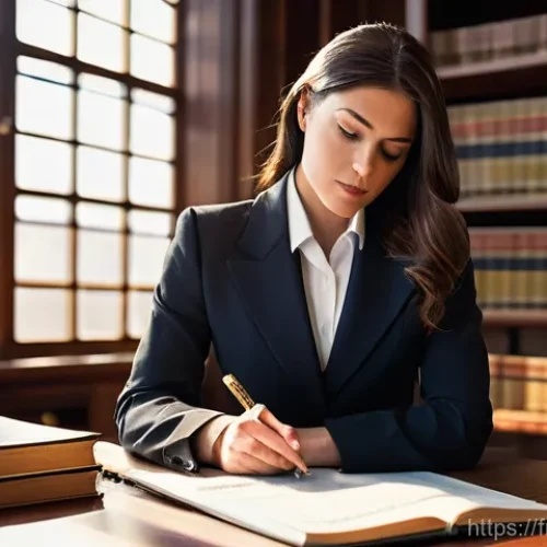 법률 자문가의 사건 처리를 위한 준비 - **Prompt 1: The Legal Detective's Deep Dive**
    A highly detailed, realistic image of a female leg...