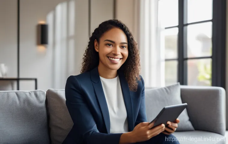 법률 자문가의 경험에서 배운 교훈 - A diverse individual, perhaps a young woman in her late 20s with a determined expression, is comfort...