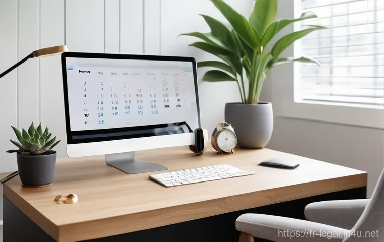 법률자문가 업무 스트레스 관리 - Image Prompt 1: The Balanced Professional's Sanctuary**